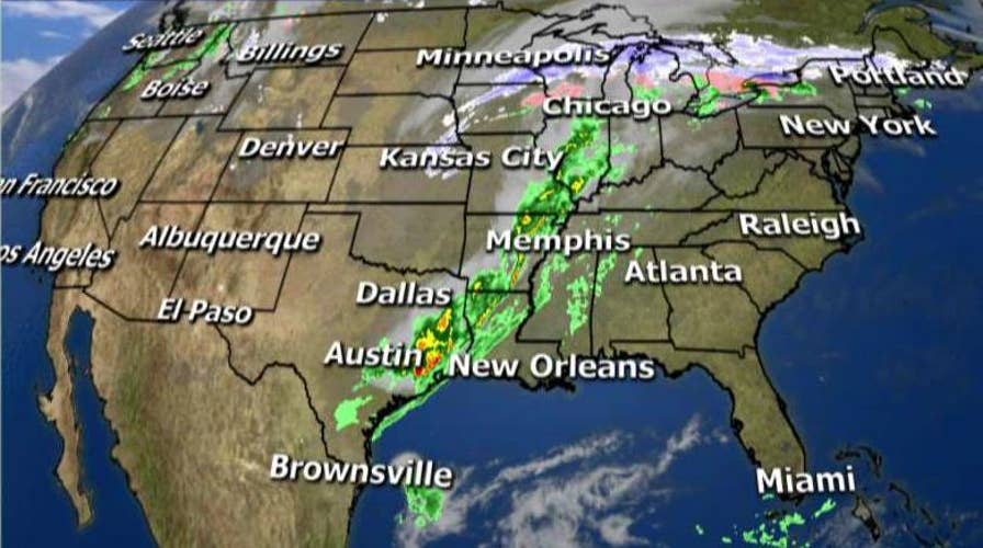 National forecast for Thursday, March 24