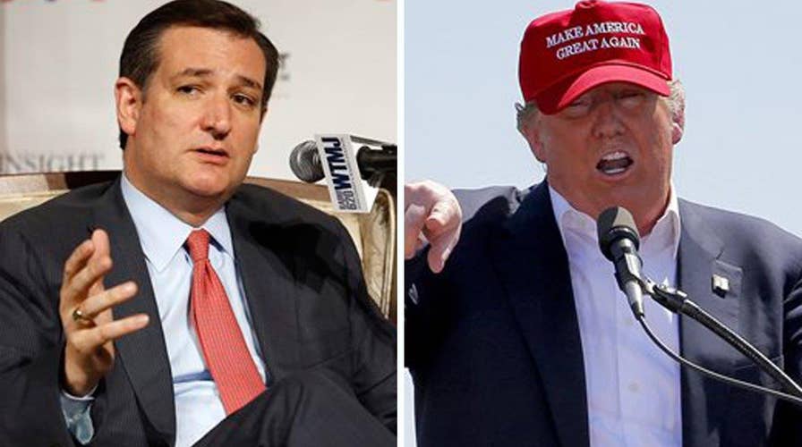 Cruz accuses Trump's campaign of planting false stories