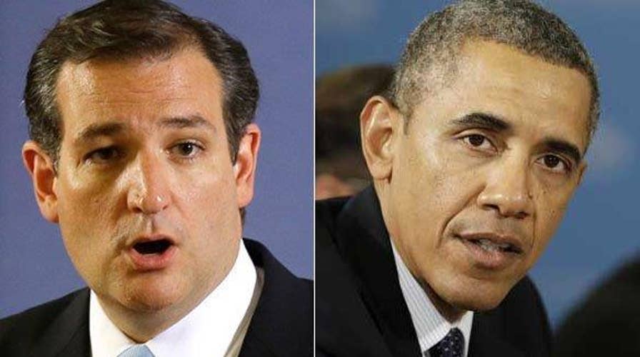 Obama blasts Cruz for call to monitor Muslim neighborhoods