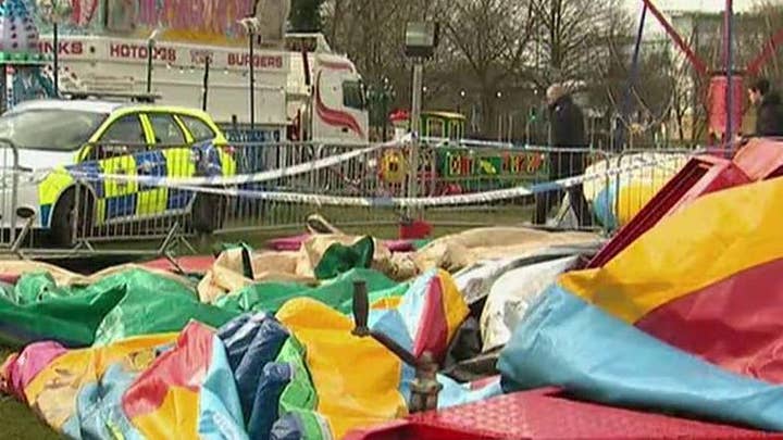7-year-old girl killed in bounce house accident in the UK