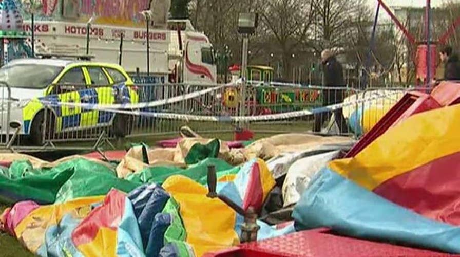 7-year-old girl killed in bounce house accident in the UK
