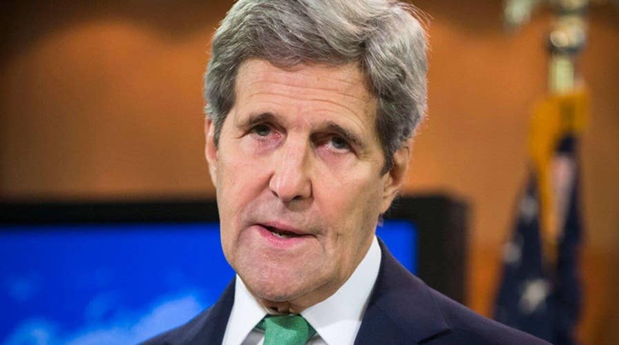 John Kerry criticizing the GOP race