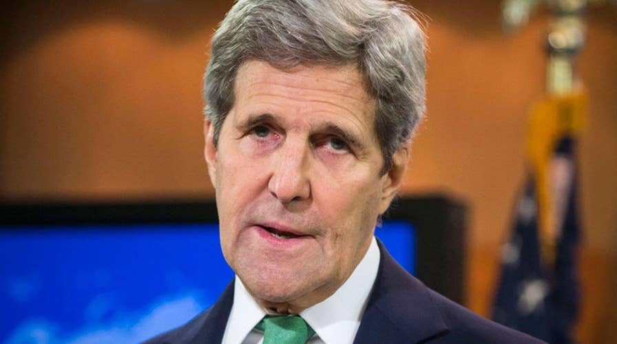 John Kerry criticizing the GOP race