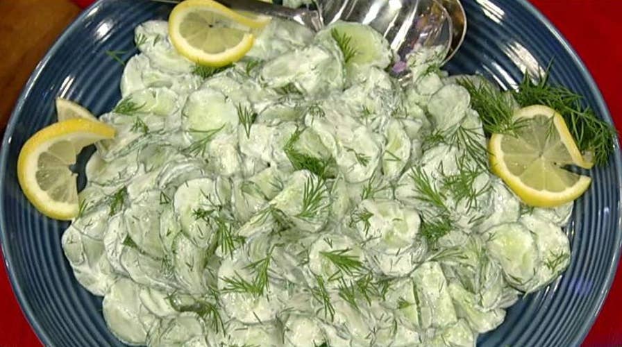 Cooking with 'Friends': Kat Timpf's Polish cucumber salad