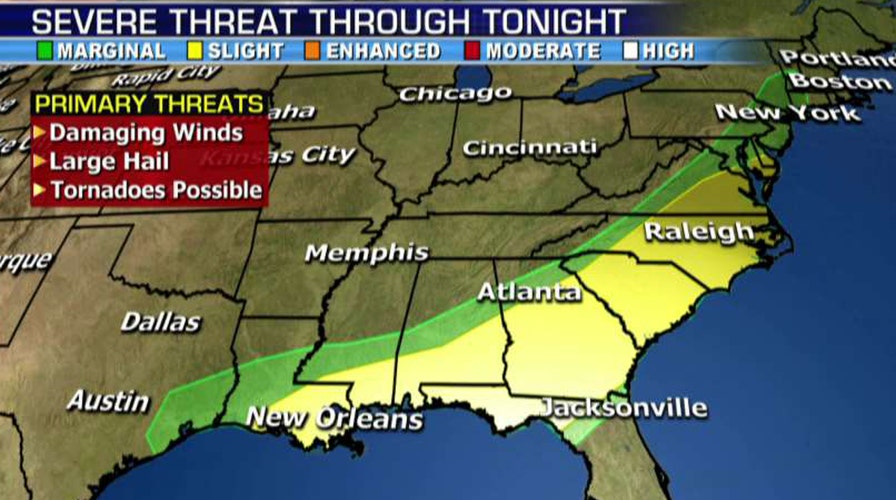 National forecast for Friday, April 1