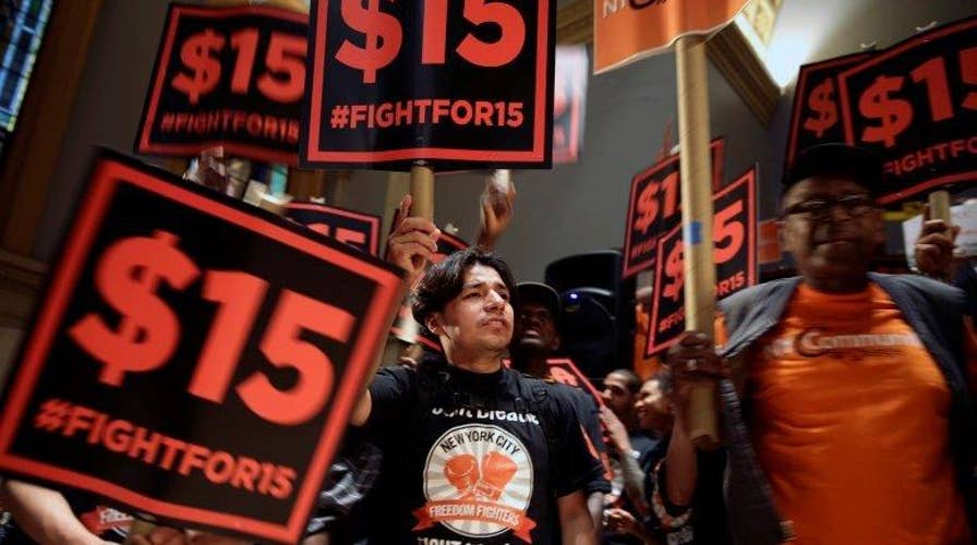 Fight for $15 leader on claims wage hike will hurt consumers