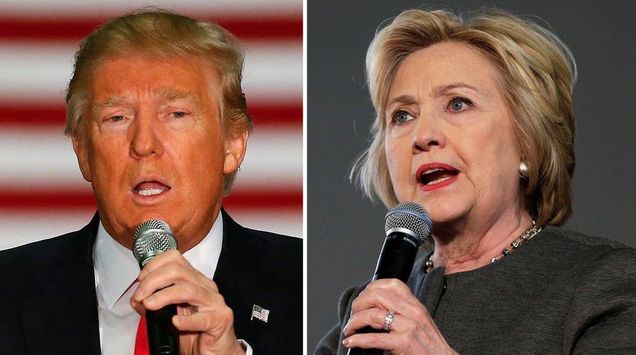 Why frontrunners Trump, Clinton are suddenly stumbling