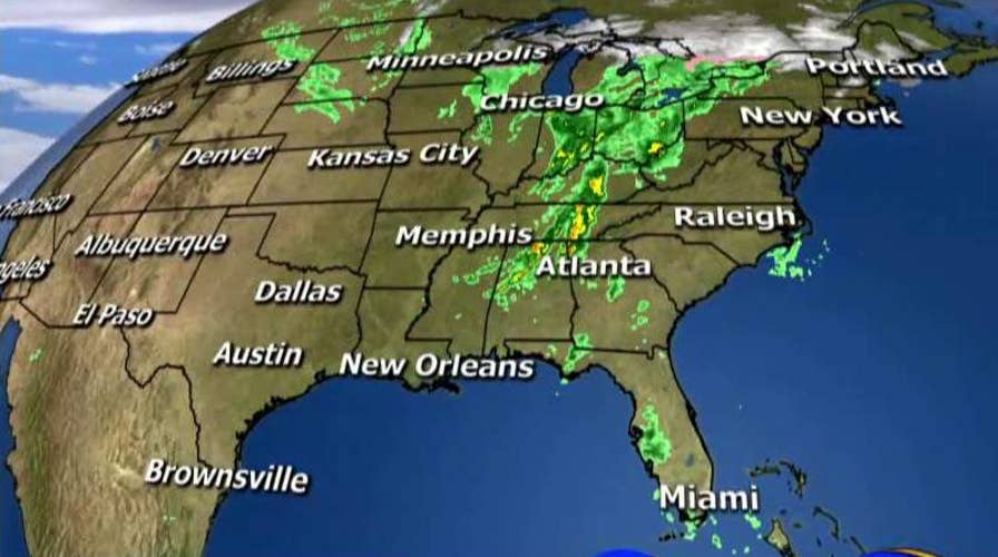 National forecast for Thursday, April 7