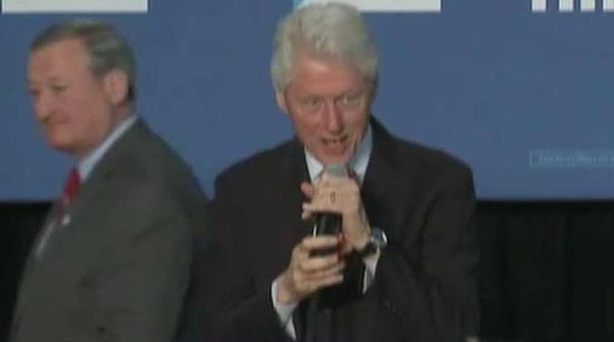 Bill Clinton clashes with Black Lives Matter protesters