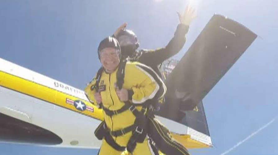 Taking to the skies with the Army's parachute team