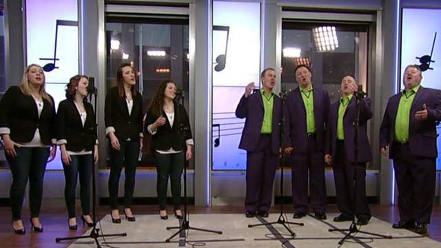 Two of the best groups perform on Barbershop Quartet Day