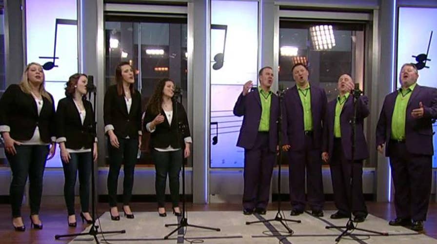 Two of the best groups perform on Barbershop Quartet Day