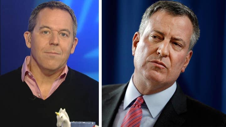 Gutfeld: Lefty Mayor Bill de Blasio proves the joke's on us