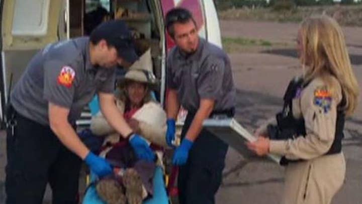 Elderly woman rescued after nine days in Arizona wilderness
