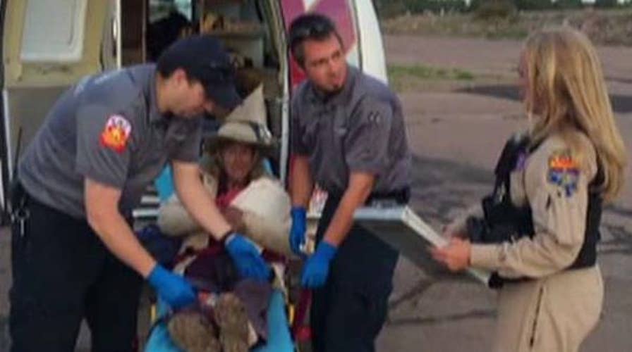 Elderly woman rescued after nine days in Arizona wilderness