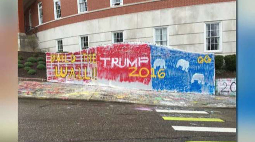 College Greek week events canceled over pro-Trump messages