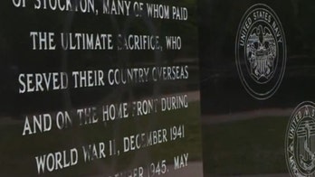 Vandals deface veterans memorial in California