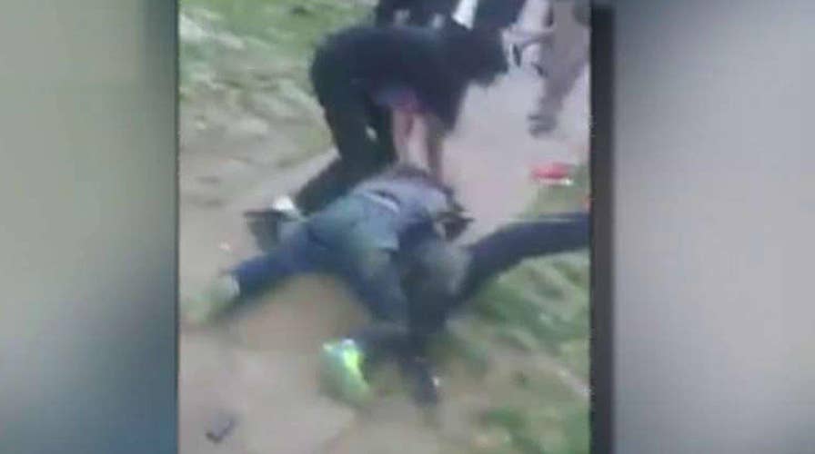 Video of brawl with cop leads to assault charges