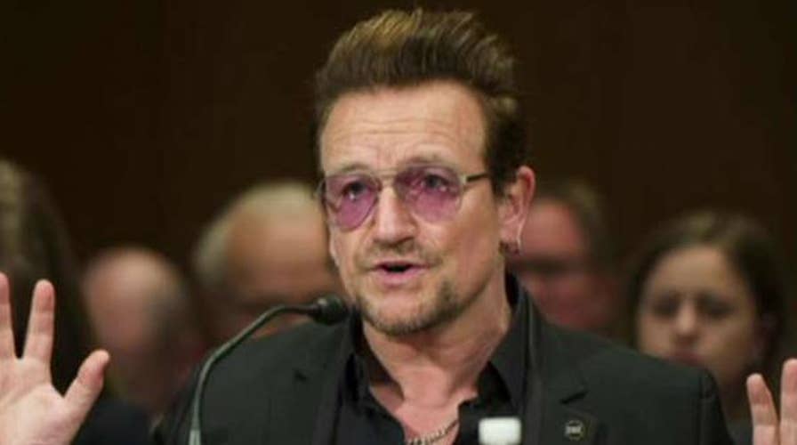 Bono tells Senate to use comedy to fight ISIS