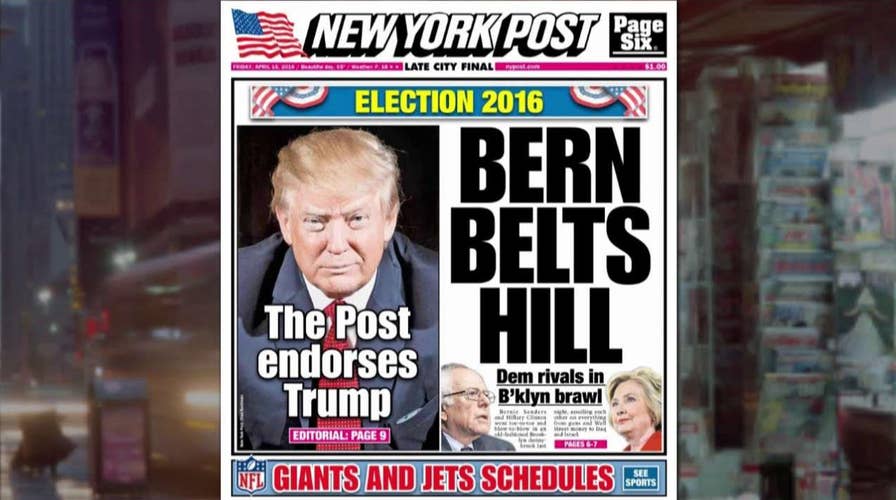 New York Post endorses Trump for president