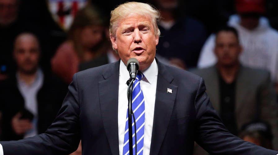 Donald Trump starting to pivot his outsider campaign?