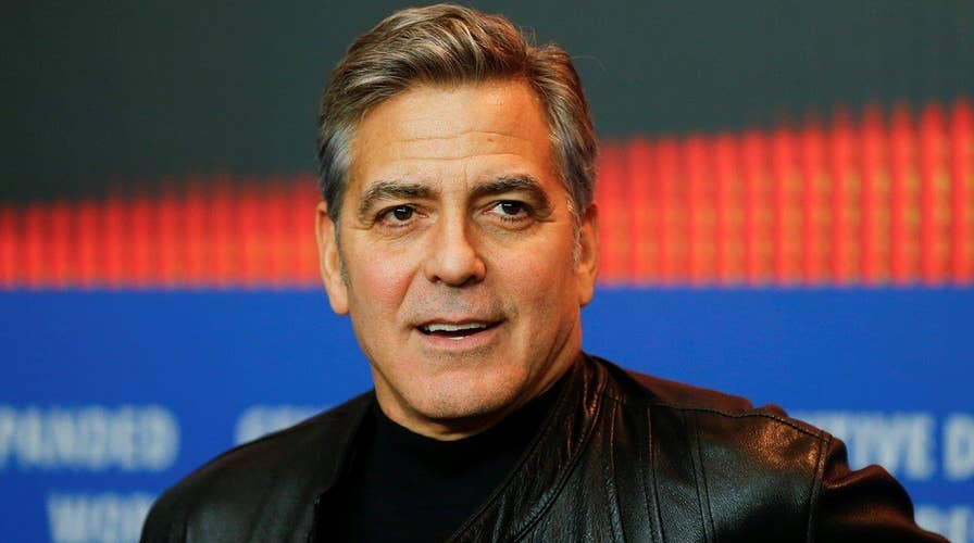 George Clooney admits money raise for Clinton is 'obscene'