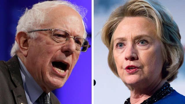 Sanders continues to hit Hillary Clinton's Wall Street ties