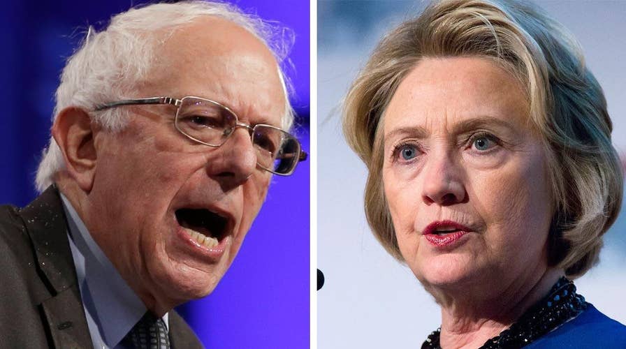Sanders continues to hit Hillary Clinton's Wall Street ties