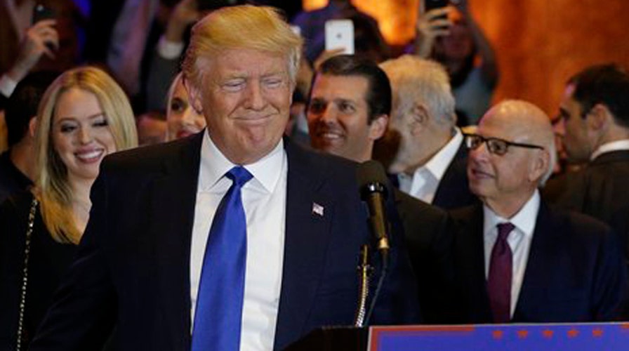 Trump shows restraint in NY primary victory speech