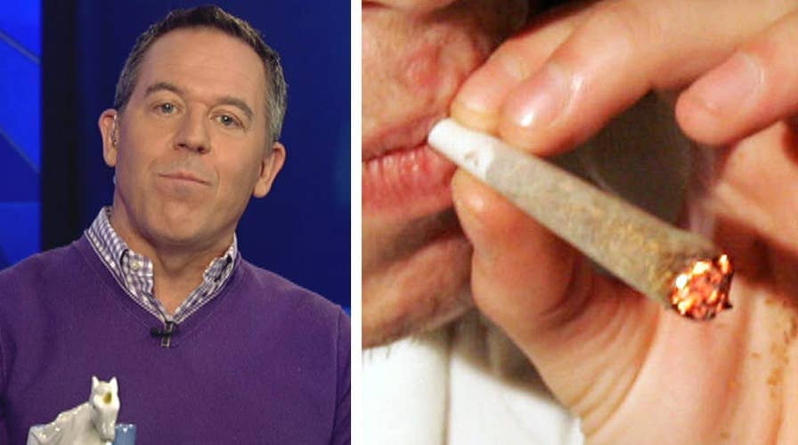 Gutfeld: Pot's inert, but we've used it to enable our sloth