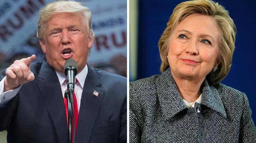 Trump, Clinton hold dueling morning show town halls