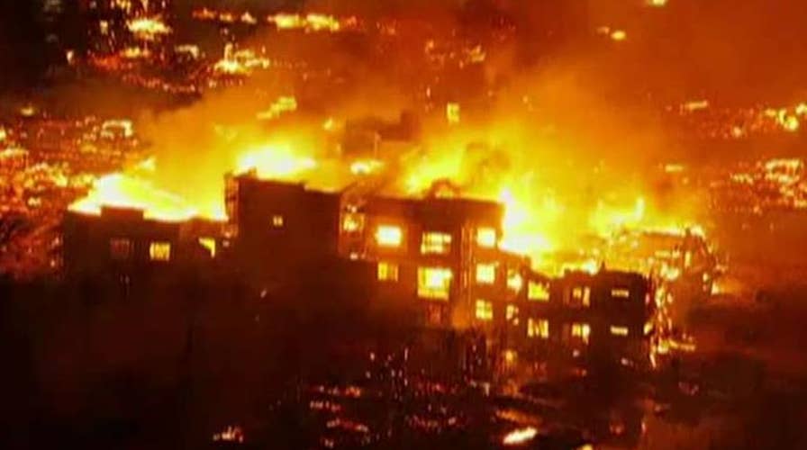 Firefighters, cops injured battling massive fire in Arizona