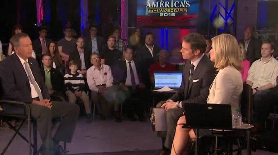 Kasich on 9/11 documents, military, college affordability