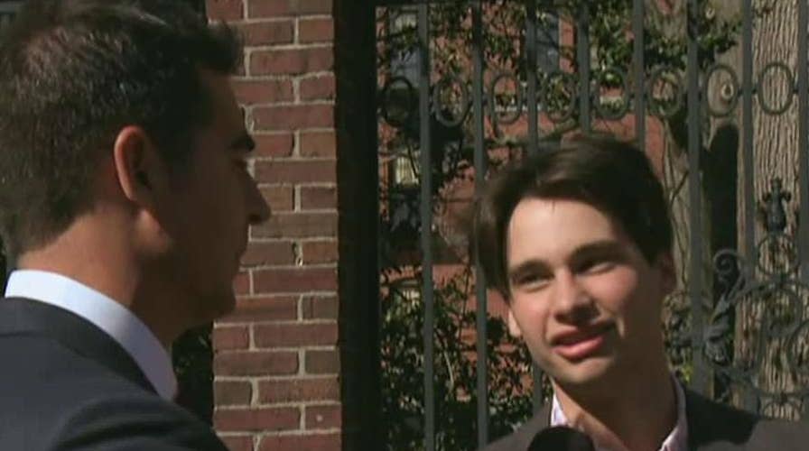 Jesse Watters visits Harvard