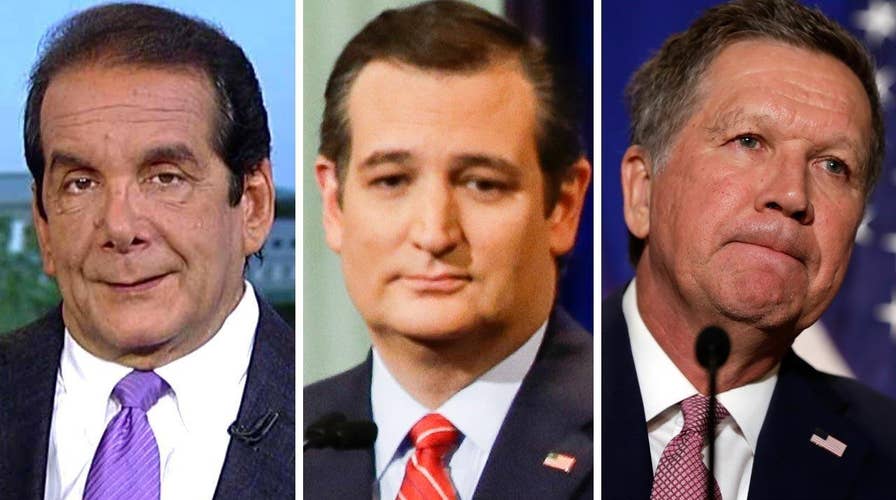 Krauthammer on the Cruz-Kasich alliance