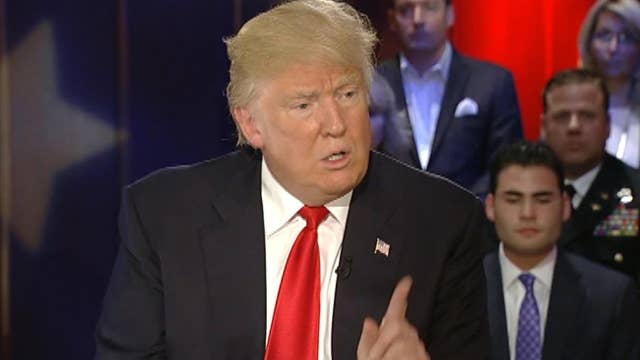 Trump: We're a debtor nation, can't keep giving and giving