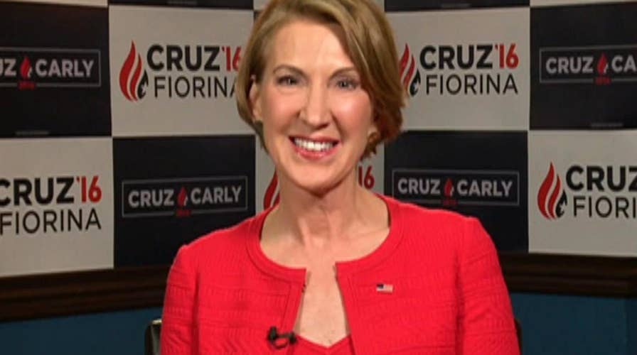 Exclusive: Carly Fiorina speaks out on joining Cruz ticket