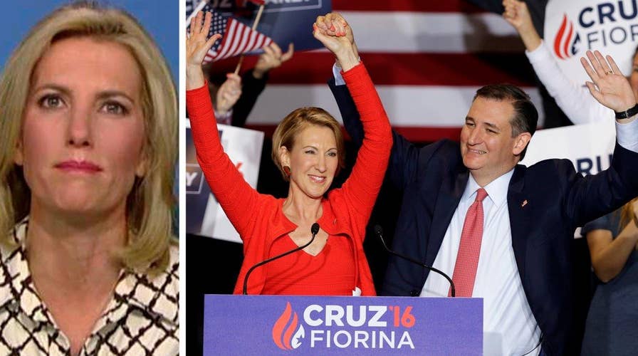 Ingraham on Ted Cruz picking Carly Fiorina as running mate