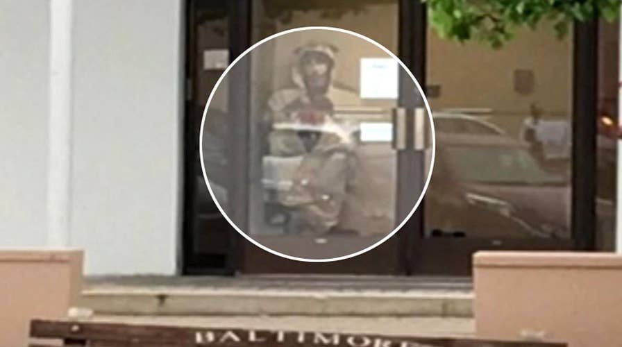 Man with possible bomb at Baltimore TV station