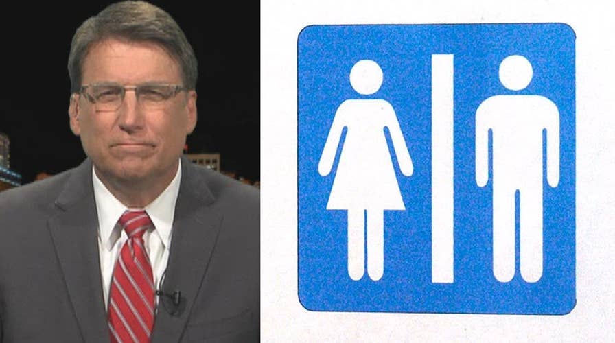 NC governor responds to 'bathroom bill' backlash