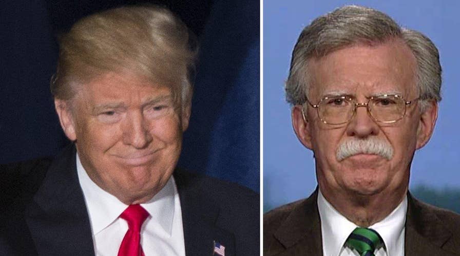 Bolton on Trump's call for shake-up in US foreign policy