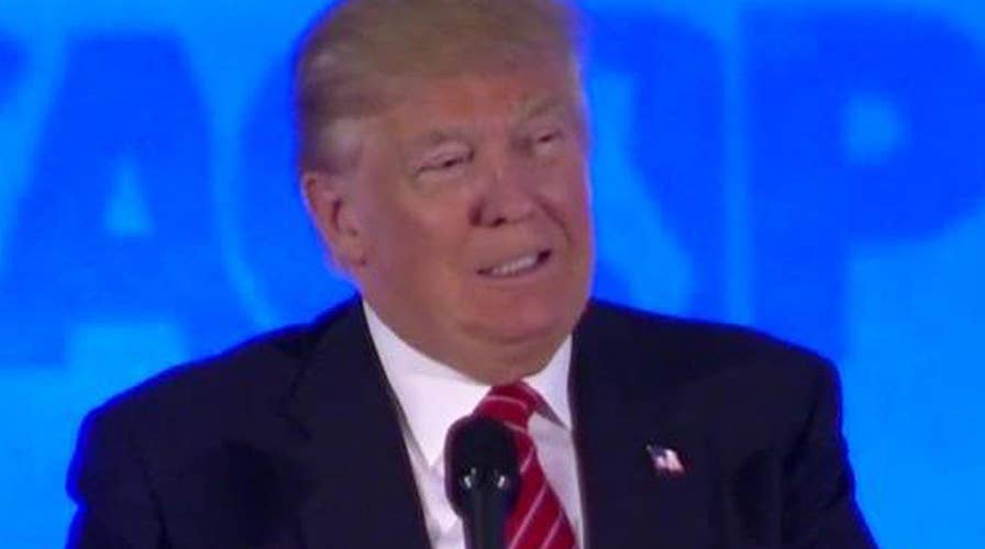 Trump eludes protesters: Felt like I was crossing the border