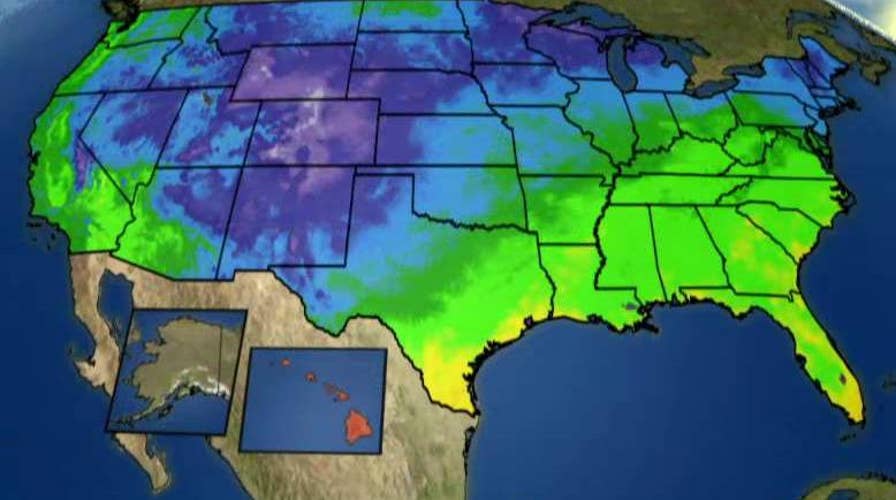 National forecast for Monday, May 2
