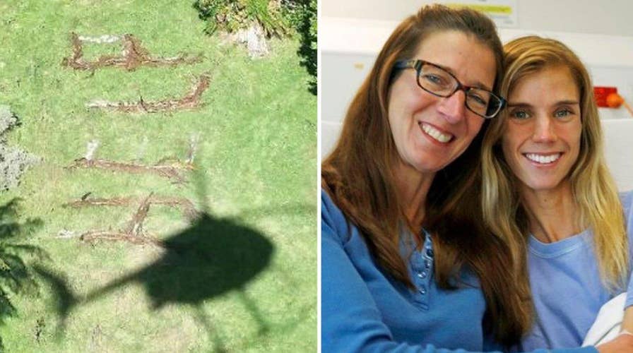 'Help' sign saves mother, daughter lost in forest for 5 days