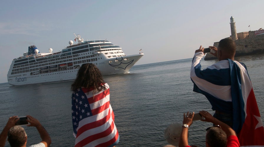 First US cruise ship in decades docks in Havana, Cuba