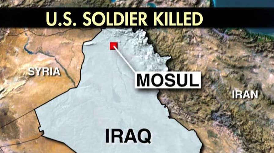 US soldier killed in Iraq by direct fire from ISIS