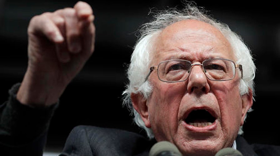 Sanders scores upset victory in Indiana