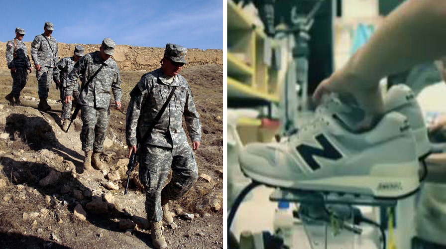 New bill would require American-made sneakers for military