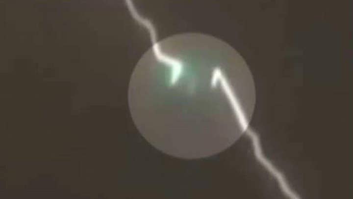 High altitude shocker: Bolt of lightning strikes plane