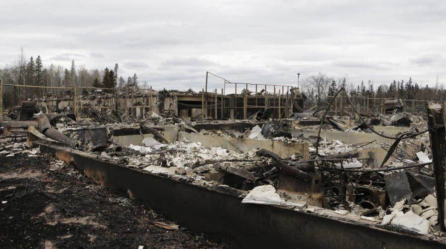 Cool weather, rain help in Alberta, Canada wildfire battle